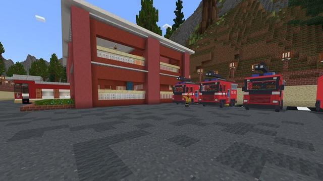 Screenshot of the Minecraft Bedrock Marketplace product Millionaire School City Life created by Waypoint Studios.