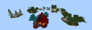 Panorama of the Minecraft Bedrock Marketplace product Millionaire Skyblock created by Waypoint Studios.
