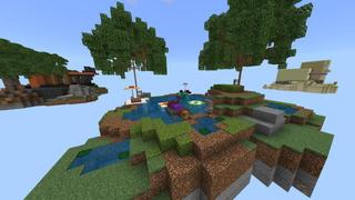 Screenshot of the Minecraft Bedrock Marketplace product Millionaire Skyblock created by Waypoint Studios.