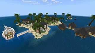 Screenshot of the Minecraft Bedrock Marketplace product Millionaire Summer Islands created by Waypoint Studios.