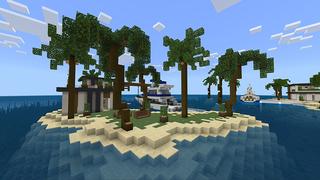Screenshot of the Minecraft Bedrock Marketplace product Millionaire Summer Islands created by Waypoint Studios.