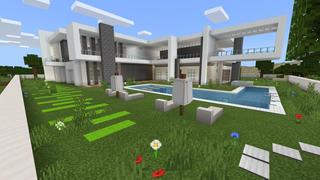 Screenshot of the Minecraft Bedrock Marketplace product Millionaire Summer Mansion created by Waypoint Studios.