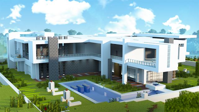 Thumbnail of the Minecraft Bedrock Marketplace product Mansão de verão Milionária created by Waypoint Studios.