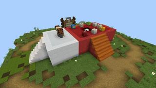 Screenshot of the Minecraft Bedrock Marketplace product Mini Bed Wars created by Waypoint Studios.