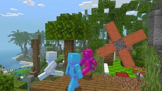 Screenshot of the Minecraft Bedrock Marketplace product Mini Golf Island created by Waypoint Studios.