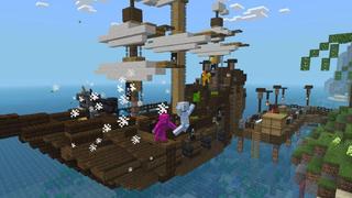 Screenshot of the Minecraft Bedrock Marketplace product Mini Golf Island created by Waypoint Studios.