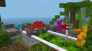 Screenshot of the Minecraft Bedrock Marketplace product Mini Golf Island created by Waypoint Studios.