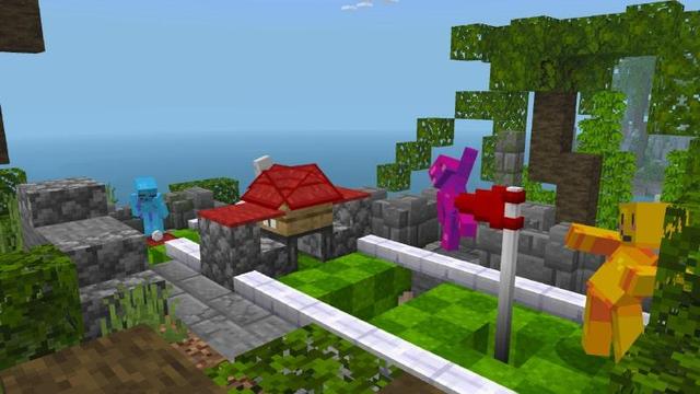 Screenshot of the Minecraft Bedrock Marketplace product Mini Golf Island created by Waypoint Studios.