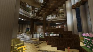 Screenshot of the Minecraft Bedrock Marketplace product Modern Billionaire Mansion created by Waypoint Studios.