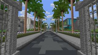 Screenshot of the Minecraft Bedrock Marketplace product Modern Mansions created by Waypoint Studios.