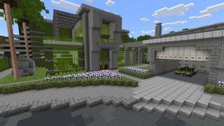 Screenshot of the Minecraft Bedrock Marketplace product Modern Mansions created by Waypoint Studios.