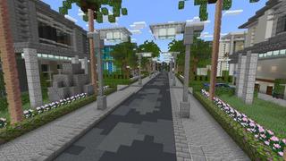 Screenshot of the Minecraft Bedrock Marketplace product Modern Mansions created by Waypoint Studios.