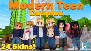 Thumbnail of the Minecraft Bedrock Marketplace product Modern Teen Couples created by Waypoint Studios.