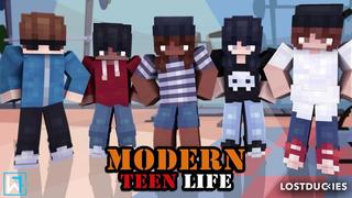 Thumbnail of the Minecraft Bedrock Marketplace product Modern Teen Life created by Waypoint Studios.