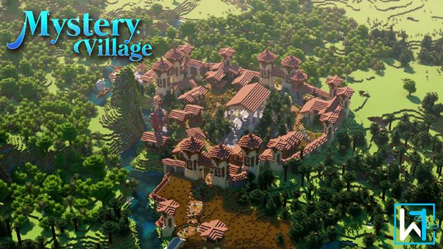 Thumbnail of the Minecraft Bedrock Marketplace product Mystery Village created by Waypoint Studios.