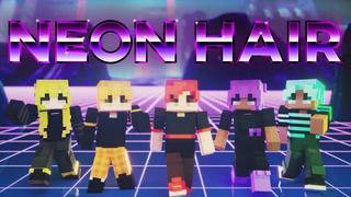 Thumbnail of the Minecraft Bedrock Marketplace product Neon Hair created by Waypoint Studios.