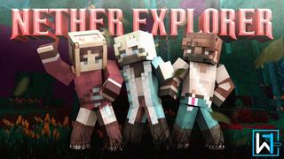 Thumbnail of the Minecraft Bedrock Marketplace product Nether Explorers created by Waypoint Studios.