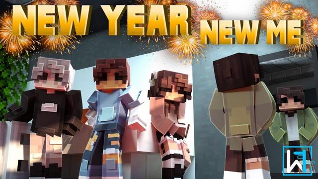 Thumbnail of the Minecraft Bedrock Marketplace product New Year New Me created by Waypoint Studios.