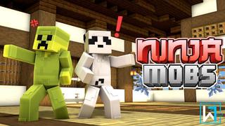 Thumbnail of the Minecraft Bedrock Marketplace product Ninja Mobs created by Waypoint Studios.