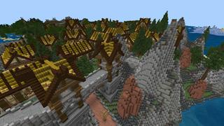Screenshot of the Minecraft Bedrock Marketplace product Nordic Kingdom created by Waypoint Studios.