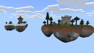 Screenshot of the Minecraft Bedrock Marketplace product One Block! created by Waypoint Studios.