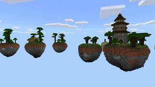 Screenshot of the Minecraft Bedrock Marketplace product One Block! created by Waypoint Studios.