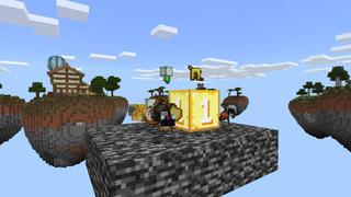 Screenshot of the Minecraft Bedrock Marketplace product One Block! created by Waypoint Studios.