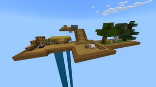 Screenshot of the Minecraft Bedrock Marketplace product One Block Block created by Waypoint Studios.