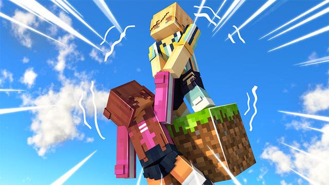 Thumbnail of the Minecraft Bedrock Marketplace product One Block Block created by Waypoint Studios.
