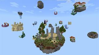 Screenshot of the Minecraft Bedrock Marketplace product Original Skywars created by Waypoint Studios.