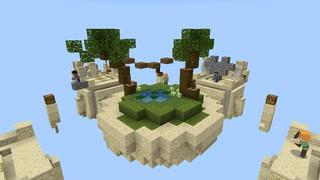 Screenshot of the Minecraft Bedrock Marketplace product Original Skywars created by Waypoint Studios.