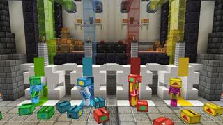 Screenshot of the Minecraft Bedrock Marketplace product Package Mayhem created by Waypoint Studios.