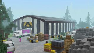 Screenshot of the Minecraft Bedrock Marketplace product Package Mayhem created by Waypoint Studios.