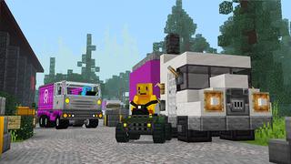 Screenshot of the Minecraft Bedrock Marketplace product Package Mayhem created by Waypoint Studios.