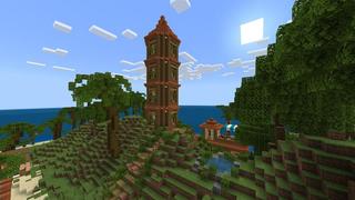 Screenshot of the Minecraft Bedrock Marketplace product Paradise Island created by Waypoint Studios.