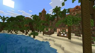 Screenshot of the Minecraft Bedrock Marketplace product Paradise Island created by Waypoint Studios.