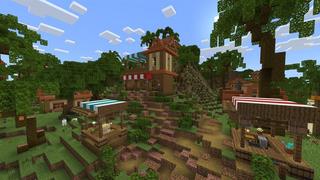 Screenshot of the Minecraft Bedrock Marketplace product Paradise Island created by Waypoint Studios.