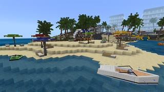 Screenshot of the Minecraft Bedrock Marketplace product Paradiso created by Waypoint Studios.