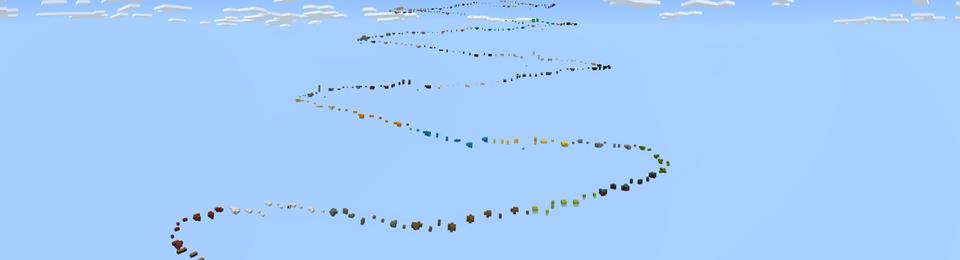 Panorama of the Minecraft Bedrock Marketplace product Parkour Aces created by Waypoint Studios.
