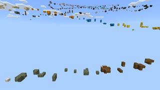 Screenshot of the Minecraft Bedrock Marketplace product Parkour Aces created by Waypoint Studios.