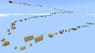 Screenshot of the Minecraft Bedrock Marketplace product Parkour Aces created by Waypoint Studios.