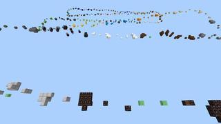 Screenshot of the Minecraft Bedrock Marketplace product Parkour Aces created by Waypoint Studios.