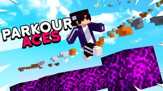 Thumbnail of the Minecraft Bedrock Marketplace product Parkour Aces created by Waypoint Studios.