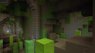 Screenshot of the Minecraft Bedrock Marketplace product Parkour Co-op created by Waypoint Studios.
