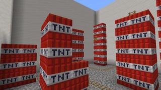 Screenshot of the Minecraft Bedrock Marketplace product Parkour Grid created by Waypoint Studios.