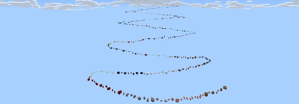 Panorama of the Minecraft Bedrock Marketplace product PARKOUR SKY created by Waypoint Studios.