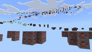 Screenshot of the Minecraft Bedrock Marketplace product PARKOUR SKY created by Waypoint Studios.