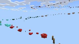 Screenshot of the Minecraft Bedrock Marketplace product PARKOUR SKY created by Waypoint Studios.