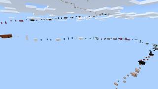 Screenshot of the Minecraft Bedrock Marketplace product PARKOUR SKY created by Waypoint Studios.