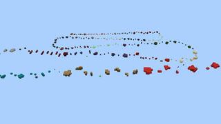 Screenshot of the Minecraft Bedrock Marketplace product PARKOUR SKY created by Waypoint Studios.